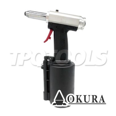 C-OK-ARG-64 เครื่องย้ำริเวทลม 4.8-6.4 มม. (3/16"-1/4") OKURA