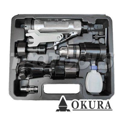 C-OK-DRD31 ชุดเครื่องมือลมหัวสลับ 3 IN 1 OKURA