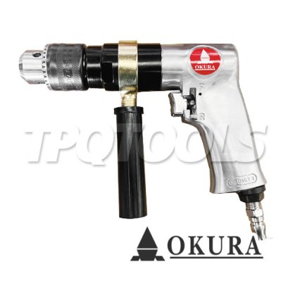 C-OK-RAD12 สว่านลมปรับซ้ายขวา ขนาด 1/2" (13 มม.) ความเร็วรอบ 700 RPM OKURA