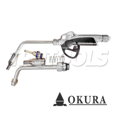 C-S-GOG55 ปืนเติมน้ำมันเกียร์ เกลียวทางเข้าน้ำมัน 1/2&quot; BSPT OKURA