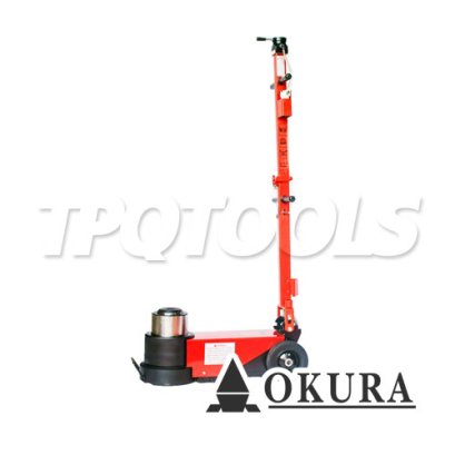 E-OK-AFJ80T แม่แรงตะเข้ใช้ลม 40x80T ขนาด 80 ตัน AIR FLOORJACK &quot;OKURA&quot;