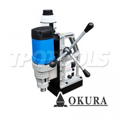 OK-80S สว่านขาแม่เหล็ก 1950W - 220V ปรับความเร็วรอบได้ OKURA