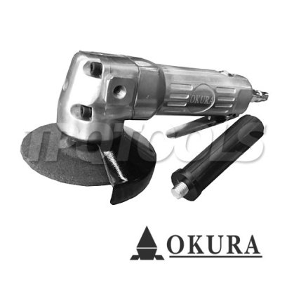 OK-7319 เครื่องเจียรลม 4 นิ้ว/100 มม. แรงดันลม 90 PSI ความเร็วรอบ 10000 RPM OKURA