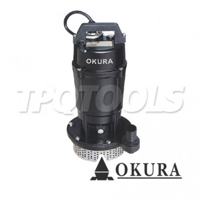 OK-QDX10-12-0.55 ปั๊มแช่ส่งสูงเสื้ออลูมิเนียม 1.1/2" 550W 220V OKURA
