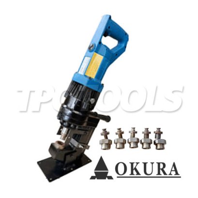 SPM-60 เครื่องพันซ์เจาะรูไฮโดรลิค 11-20.5 มม. รุ่น SPM-60 &quot;OKURA&quot;