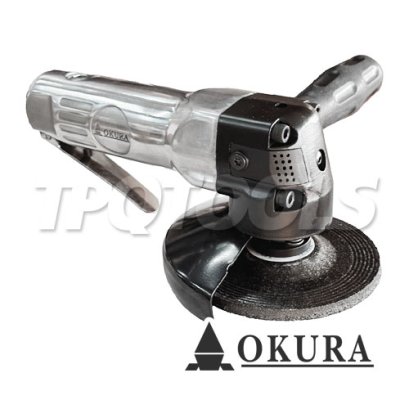 TW เครื่องเจียรลม 4 นิ้ว/100 มม. แรงดันลม 90 PSI ความเร็วรอบ 11000 RPM OKURA
