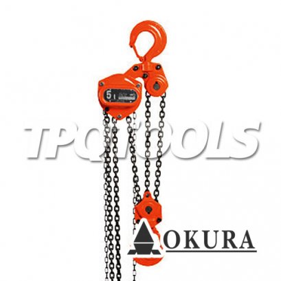 KII-5.0TON รอกโซ่มือสาว 5 ตัน OKURA