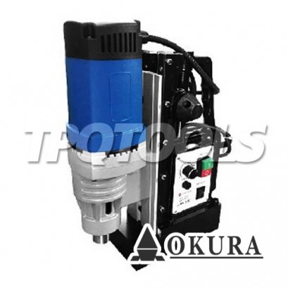 OK-28E สว่านขาแม่เหล็ก 1680W - 220V ปรับความเร็วรอบได้ OKURA
