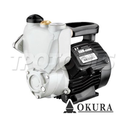 JLM90-1500 ปั๊มน้ำหอยโข่ง ท่อ 40 มม. 1500W /220V (ไม่มีสวิตช์อัตโนมัติ) ส่งสูง 60 ม. "OKURA" Self-Absorbing Pump