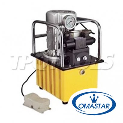 CB-630B-I ปั๊มไฮโดรลิคไฟฟ้า 0.75KW 10000 PSI OMASTAR (DOUBLE ACTING)