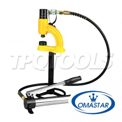 HHDK-8 น็อคเอ้าไฮโดรลิค (เครื่องเจาะรูไฮโดรลิค) ขนาด 6.5 ตัน พร้อมลูก 22,27,34,43,49,60 มม. (แบบไม่รวมปั๊ม - พร้อมปั๊ม) OMASTAR