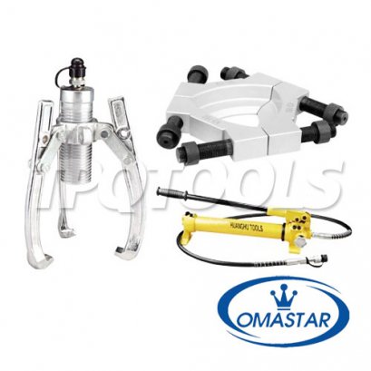 HHL3-30F เหล็กดูดลูกปืนสามขา พร้อมจาน ปั๊ม 70 มม. ความยาวขา 220 มม. ระยะจับ 400 มม. OMASTAR HHL3-F Series