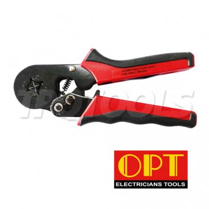 DL-16A คีมย้ำหางปลาปลายสาย (4-16 MM² / AWG 12-5) OPT CRIMPING TOOLS