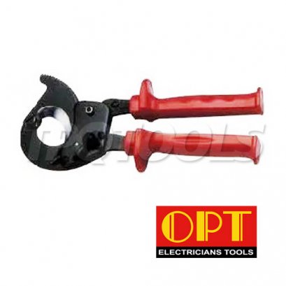 LK-327B คีมตัดสายไฟแบบเฟืองทดสลัก 240 MM² (AWG 600 MCM) OPT RATCHET CABLE CUTTER