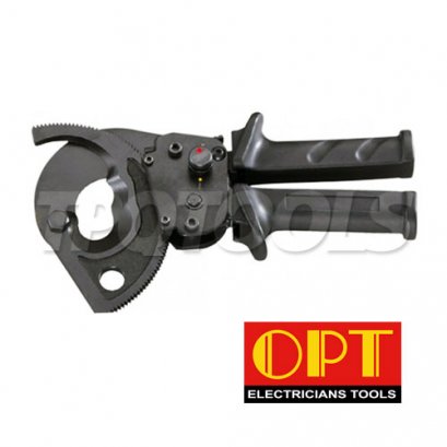 LK-450A คีมตัดสายไฟแบบเฟืองทดสลัก 400 MM² (AWG 750 MCM) OPT RATCHET CABLE CUTTER
