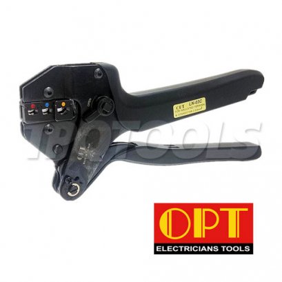 LN-18C คีมย้ำหางปลาหุ้ม OPT INSULATED TERMINAL CRIMPING TOOLS