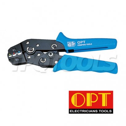 SN-02C คีมย้ำหางปลาหุ้ม OPT INSULATED TERMINAL CRIMPING TOOLS
