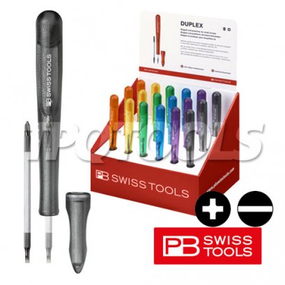 PB168-00 (EDITION) BLACK ไขควงสลับแบน-แฉกด้ามปากกา เบอร์ 00 ด้ามสีดำ