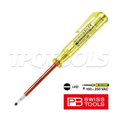 PB175-0-60LED ไขควงลองไฟ 110-250V รุ่นมีไฟ PB SWISS TOOLS