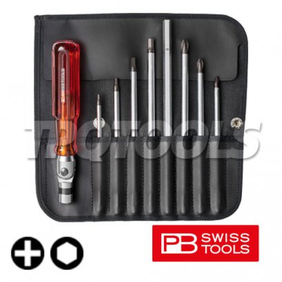 PB227 ชุดไขควงบล็อก PB SWISS TOOLS