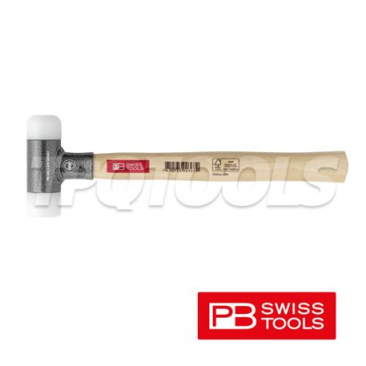 PB300-7 ค้อนไนล่อนไร้สะท้อนด้ามไม้ หัวค้อน 60 x 120 มม. ความยาวรวม 420 มม. PB SWISS TOOLS