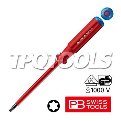 PB5400.40-150 ไขควงกันไฟท็อกซ์ VDE1000V แบบคลาสสิก TX40 x 270 มม. PB SWISS TOOLS