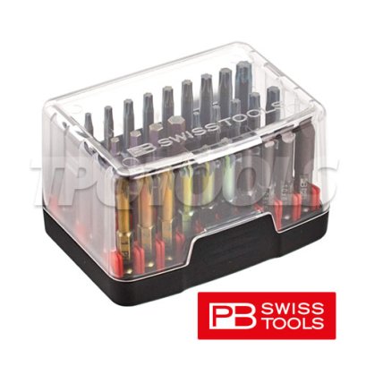 PBE6990 ชุดหัวไขควง 30 ตัวชุด พร้อมกล่อง PB SWISS TOOLS