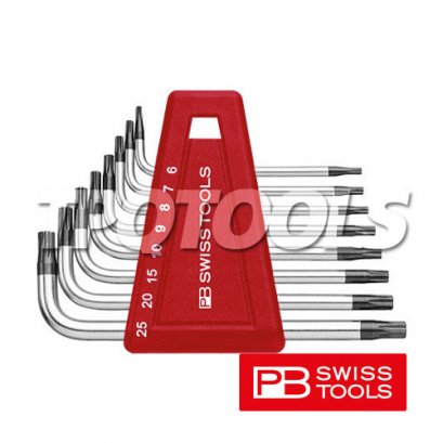 ชุดประแจหกเหลี่ยมสั้น หัวท็อกซ์ PB410H