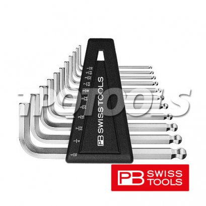 ชุดประแจหกเหลี่ยมหัวบอลสั้น PB212ZH, PB212ZH-12