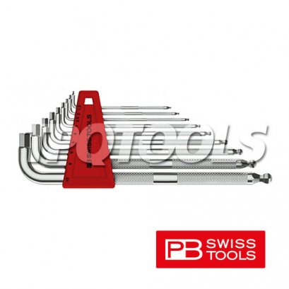 ชุดประแจหกเหลี่ยมหัวบอลยาว PB3212LH