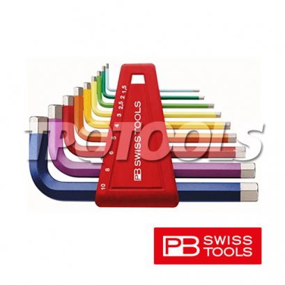 ชุดประแจหกเหลี่ยมสั้น PB210H-10RB