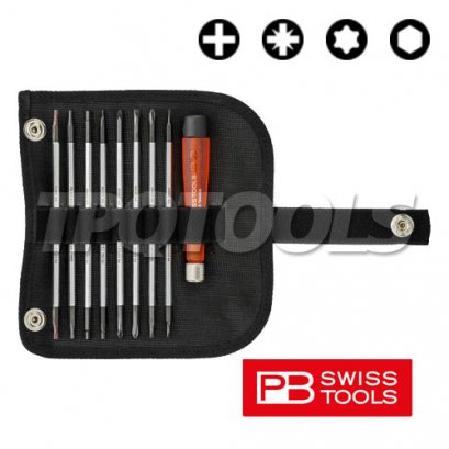 PB515 ไขควงชุด Telescopic บรรจุซองหนัง PB SWISS TOOLS
