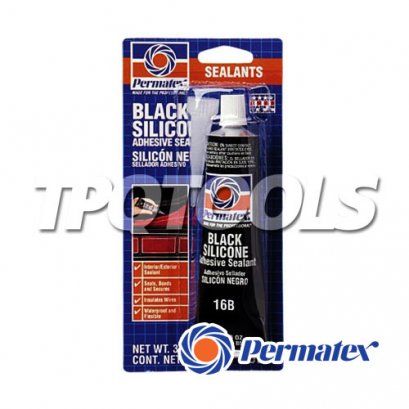 กาวยาง Black Silicone Adhesive Sealant 16C, 16BR