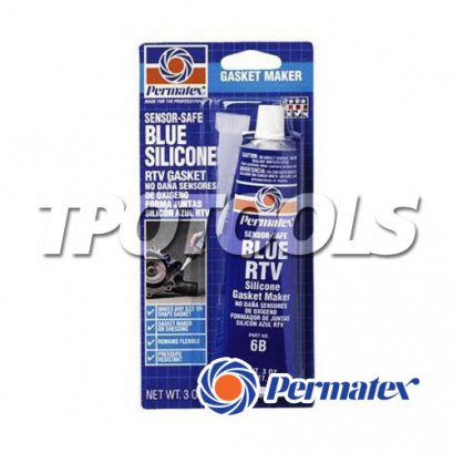 ปะเก็นเหลวซิลิโคนสีฟ้า 6BR, 6C