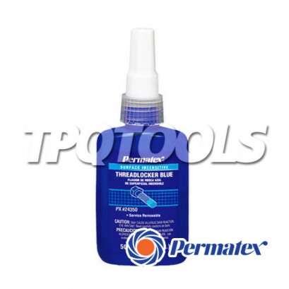 น้ำยาล็อคเกลียวสำหรับพื้นผิวลื่น สีน้ำเงิน 24325, 24350