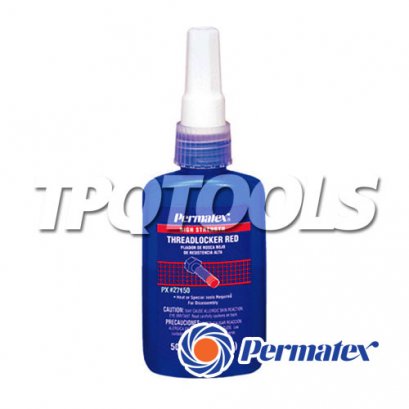 น้ำยาล็อคเกลียวแรงยึดสูงมาก สีแดง 