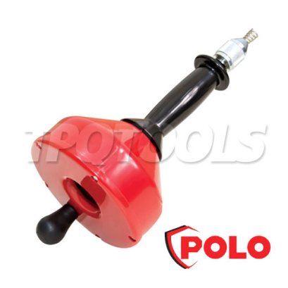 POLO เครื่องล้างท่อมือหมุน รุ่น GQ-38S-3 เหมาะสำหรับทำความสะอาดท่อขนาด 50 มม (2 นิ้ว) ความยาวสาย 6 ม. (โปโล)