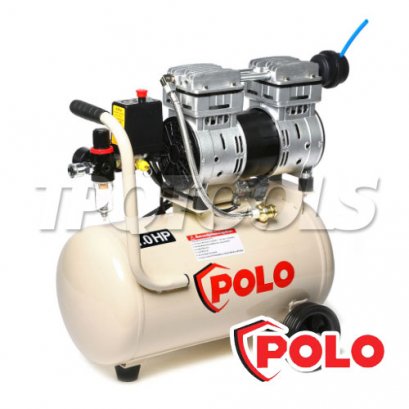 OFS7501-24 ปั๊มลมออยล์ฟรีโปโล 750W ถังลม 24L 0.75HP