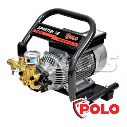 SPARTAN12 เครื่องฉีดน้ำแรงดันสูงงานหนักโปโล 120 บาร์