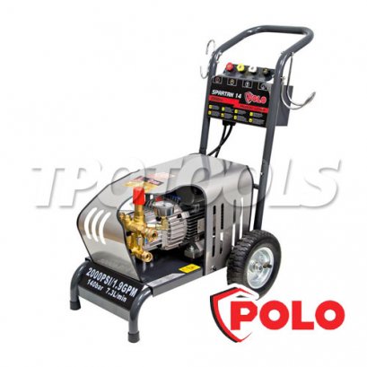 SPARTAN14 เครื่องฉีดน้ำแรงดันสูงงานหนักโปโล 140 บาร์