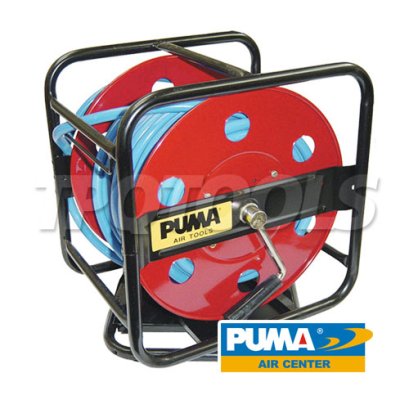 AA-2112 โรลสายลม AIRHOSE ข้อต่อ 1/4&quot; ขนาดท่อ 8.5 x 12.5 มม. ความยาวสายลม 30 เมตร พูม่า &quot;PUMA&quot;