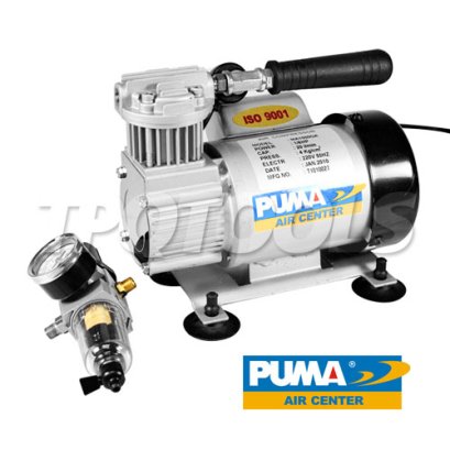 MA1000GA ปั๊มลมแอร์บัสพูม่า AIR BRUSH ขนาด 2 HP ปริมาณลม 20 ลิตร/นาที 220V พูม่า PUMA