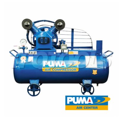 OL-50 ปั๊มลมไร้น้ำมันพูม่า OIL-LESS ความจุถัง 260 ลิตร 5 แรงม้า 2 ลูกสูบ แรงดัน 8 บาร์ ปริมาณลม 660 ลิตร/นาที (ไม่รวมมอเตอร์) พูม่า PUMA