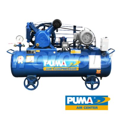 TPP-30 ปั๊มลมพูม่าแรงดันสูง TWO-STAGE ขนาด 3 แรง ถังลม 165 ลิตร 2 ลูกสูบ ปริมาณลม 340 ลิตร/นาที พูม่า PUMA