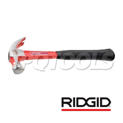 RIDGID ค้อนหงอนโค้งด้ามไฟเบอร์ ขนาด 20 ออนซ์ (1.1/4 ปอนด์ / 567 กรัม) ความยาวรวม 13.1/4&quot; #120 (52480) ริดยิท