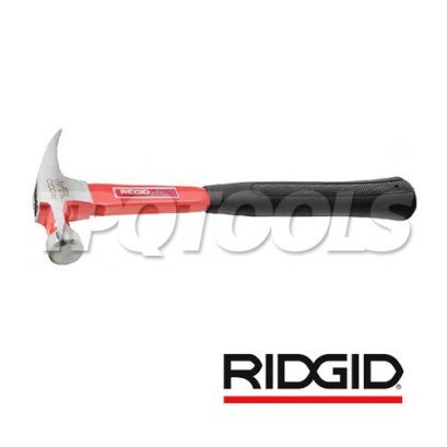 RIDGID ค้อนหงอนแบบตรงด้ามไฟเบอร์ ขนาด 20 ออนซ์ (1.1/4 ปอนด์ / 567 กรัม) ความยาวรวม 13.1/4&quot; #220 (52490) ริดยิท