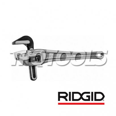RIDGID 31130 ปากกาจับท่อปากเฉียง จับท่อ 3 นิ้ว / 80 มม. ความยาวประแจ 24 นิ้ว ด้ามอลูมิเนียมสีเทา ริดยิท
