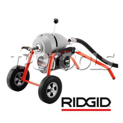 K1500B-SP (43512) เครื่องล้างท่อไฟฟ้า สำหรับท่อ 2”-10” นิ้ว พร้อมอุปกรณ์ ริดยิท ‘RIDGID” USA.