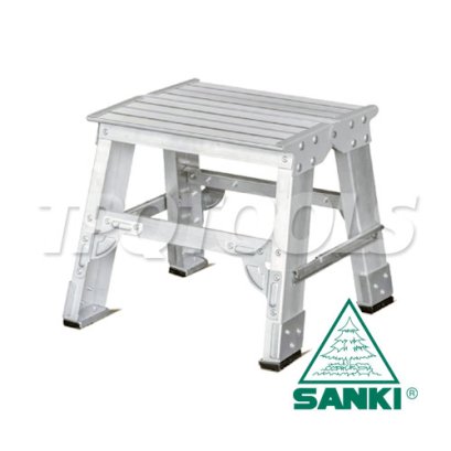 LD-SHD01 (1 ขั้น) บันไดอลูมิเนียมรุ่นงานหนัก SUPER HEAVY DUTY ขึ้นลง 2 ทาง รับน้ำหนักสูงสุด 300 กก. SANKI