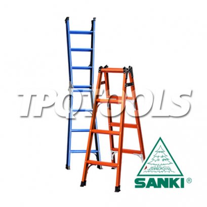 LD-PP208 (8 ฟุต) บันไดเคลือบสีขึ้น-ลง 2 ทาง SANKI